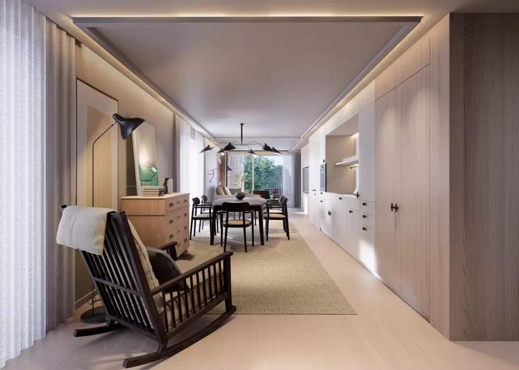 Suite at Maison Talmühle – a first impression of the interior design